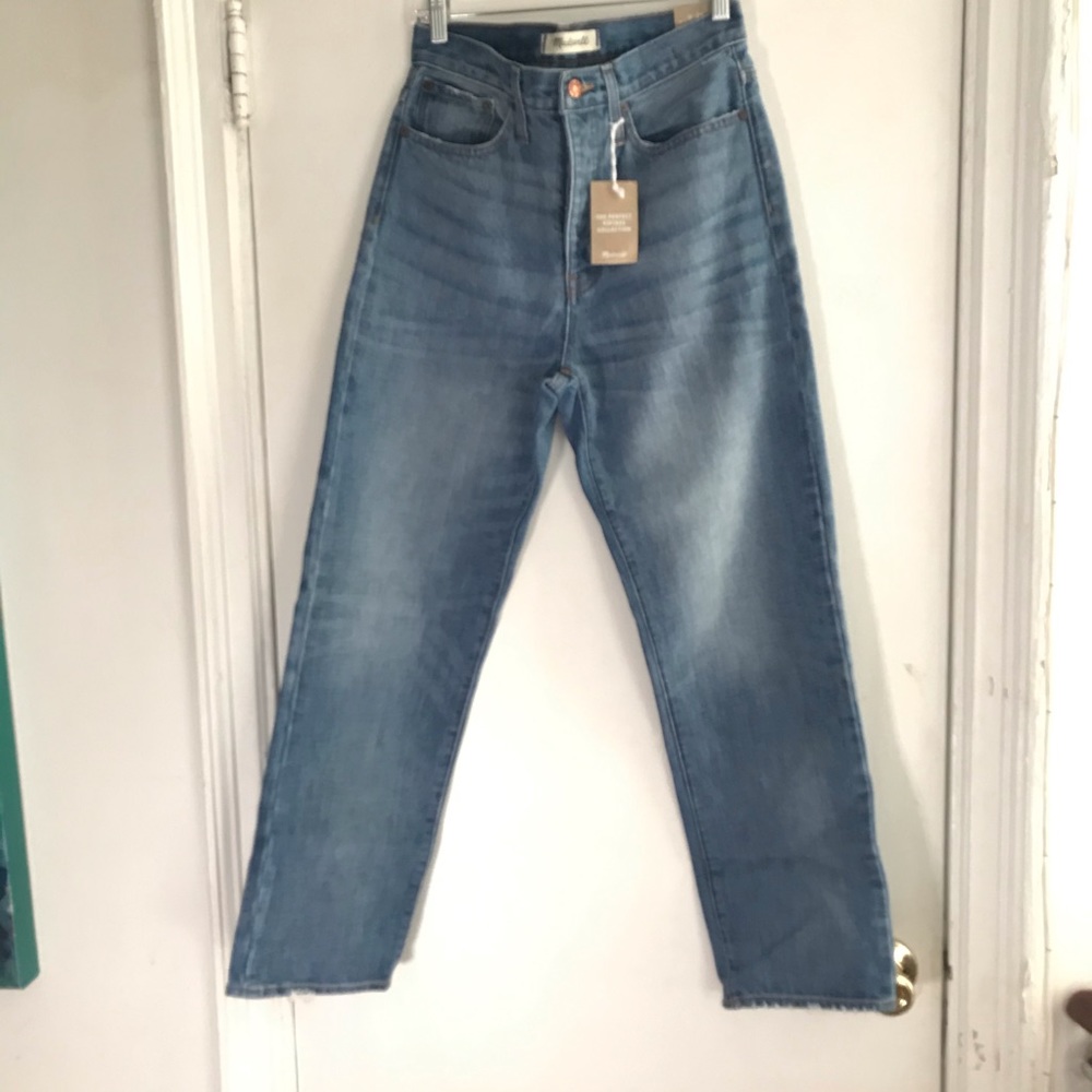 Madewell Dad Jean Light Wash Size 25 - Picture 4 of 6